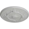 Ekena Millwork Flower Ceiling Medallion (Fits Canopies up to 3 7/8"), Hand-Painted Frost, 27"OD x 1 1/8"P CM27FLFRF - alternate 4